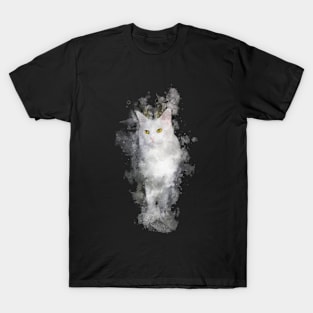 WATER COLOR CAT T-Shirt